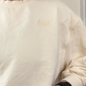 For Love & Lemons Cropped Crew